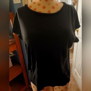 Liz Claiborne XL boyfriend black tshirt. Runs small.